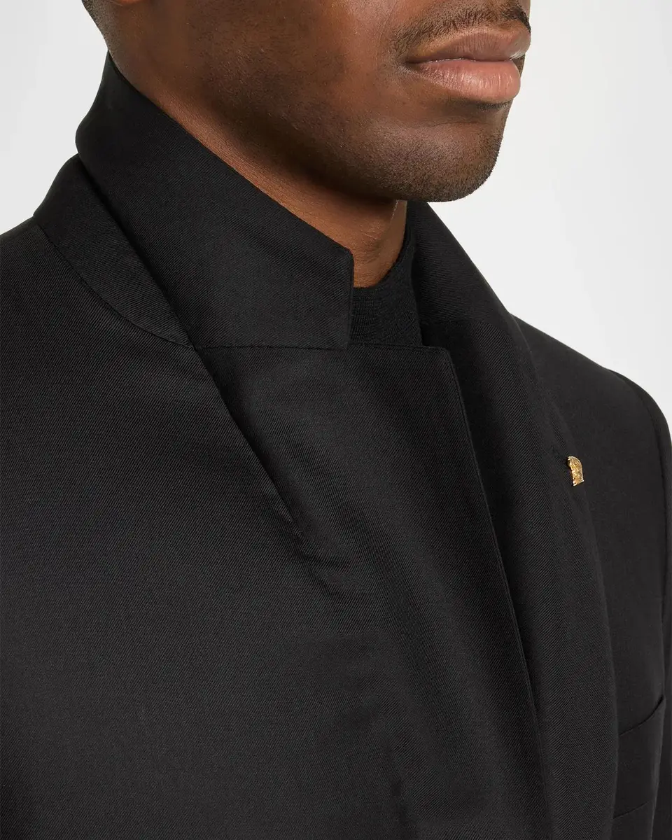 Stefano Ricci Men's Two-Button Wool Blazer | Thumbnail 7 Stefano Ricci Men's Two-Button Wool Blazer | Thumbnail 7