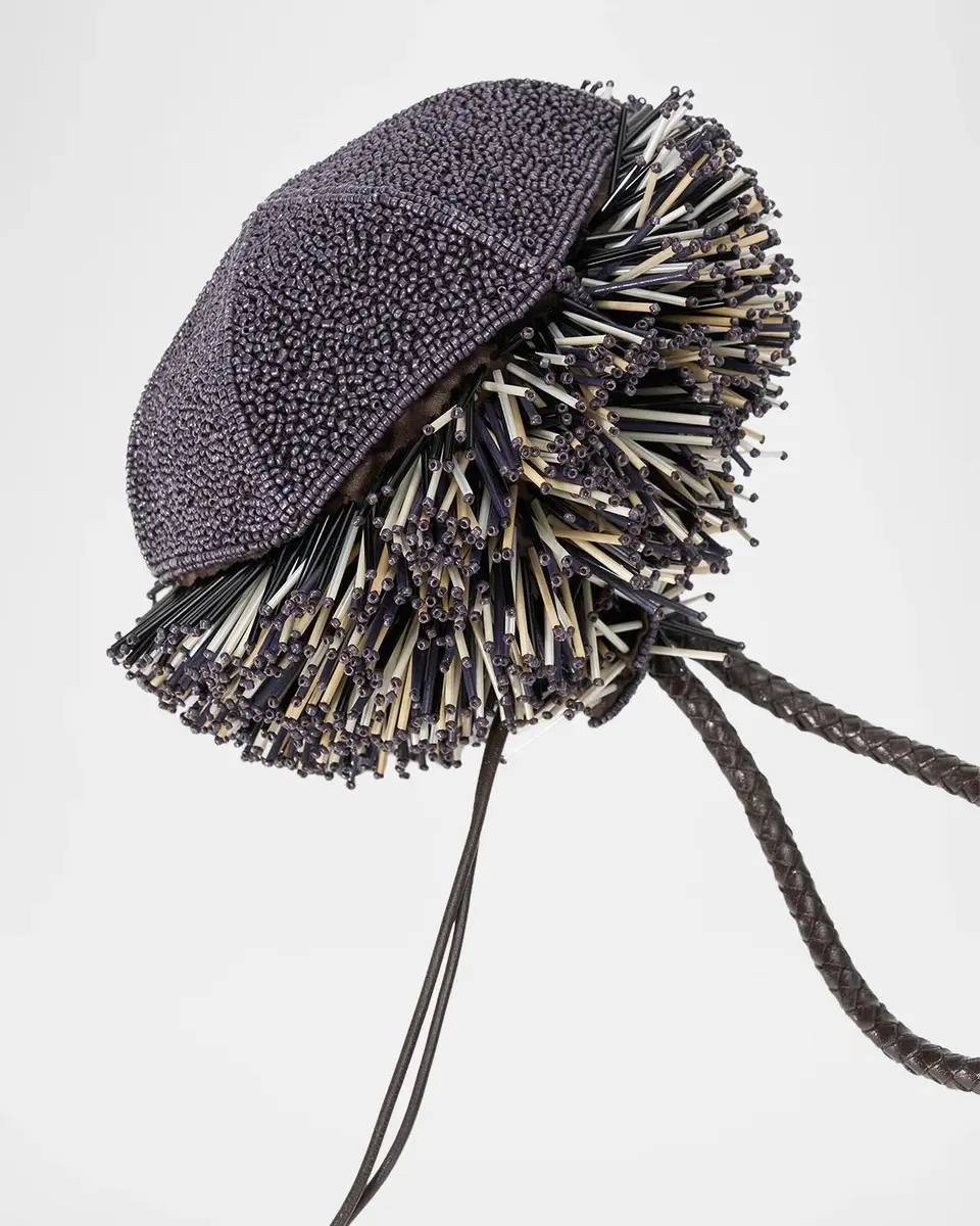 Staud Porcupine Beaded Pouch Bag | Thumbnail 5