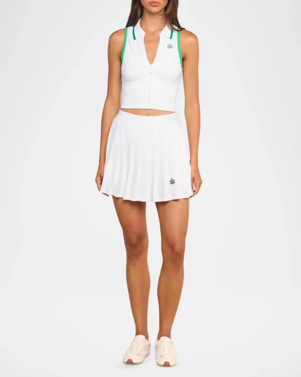L'Agence Monica Sleeveless Athletic Top | Thumbnail 2 L'Agence Monica Sleeveless Athletic Top | Thumbnail 2