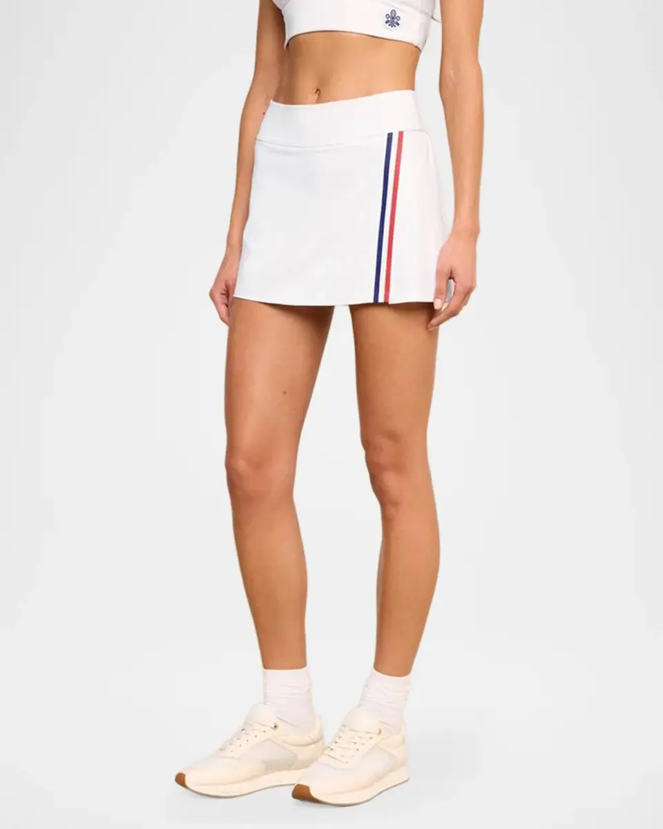 L'Agence Iga Tennis Wrap Mini Skirt | Thumbnail 5 L'Agence Iga Tennis Wrap Mini Skirt | Thumbnail 5