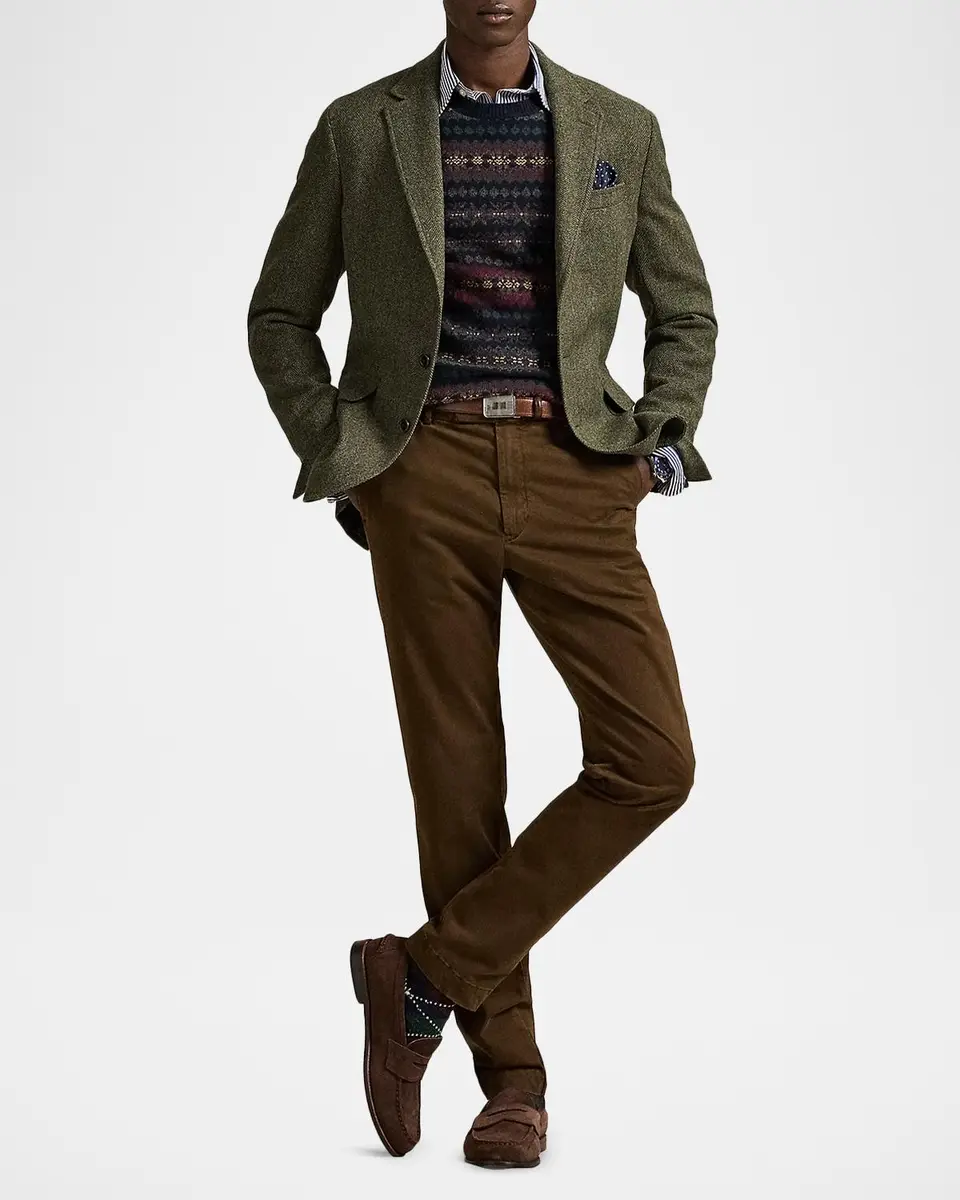 Polo Ralph Lauren Slim-Fit New England Sateen Chino Pants | Thumbnail 2 Polo Ralph Lauren Slim-Fit New England Sateen Chino Pants | Thumbnail 2