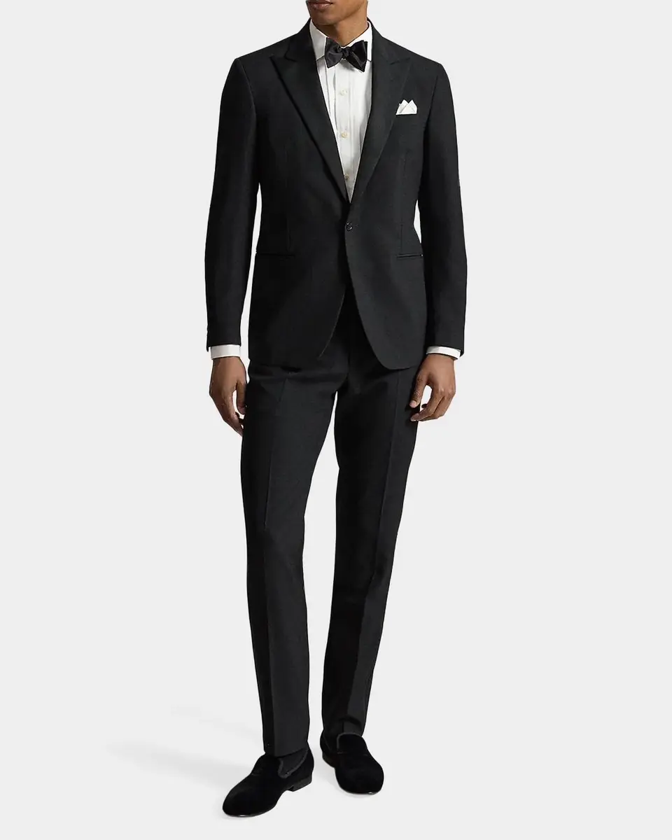 Polo Ralph Lauren Men's Cotton Poplin Tuxedo Shirt | Thumbnail 2 Polo Ralph Lauren Men's Cotton Poplin Tuxedo Shirt | Thumbnail 2