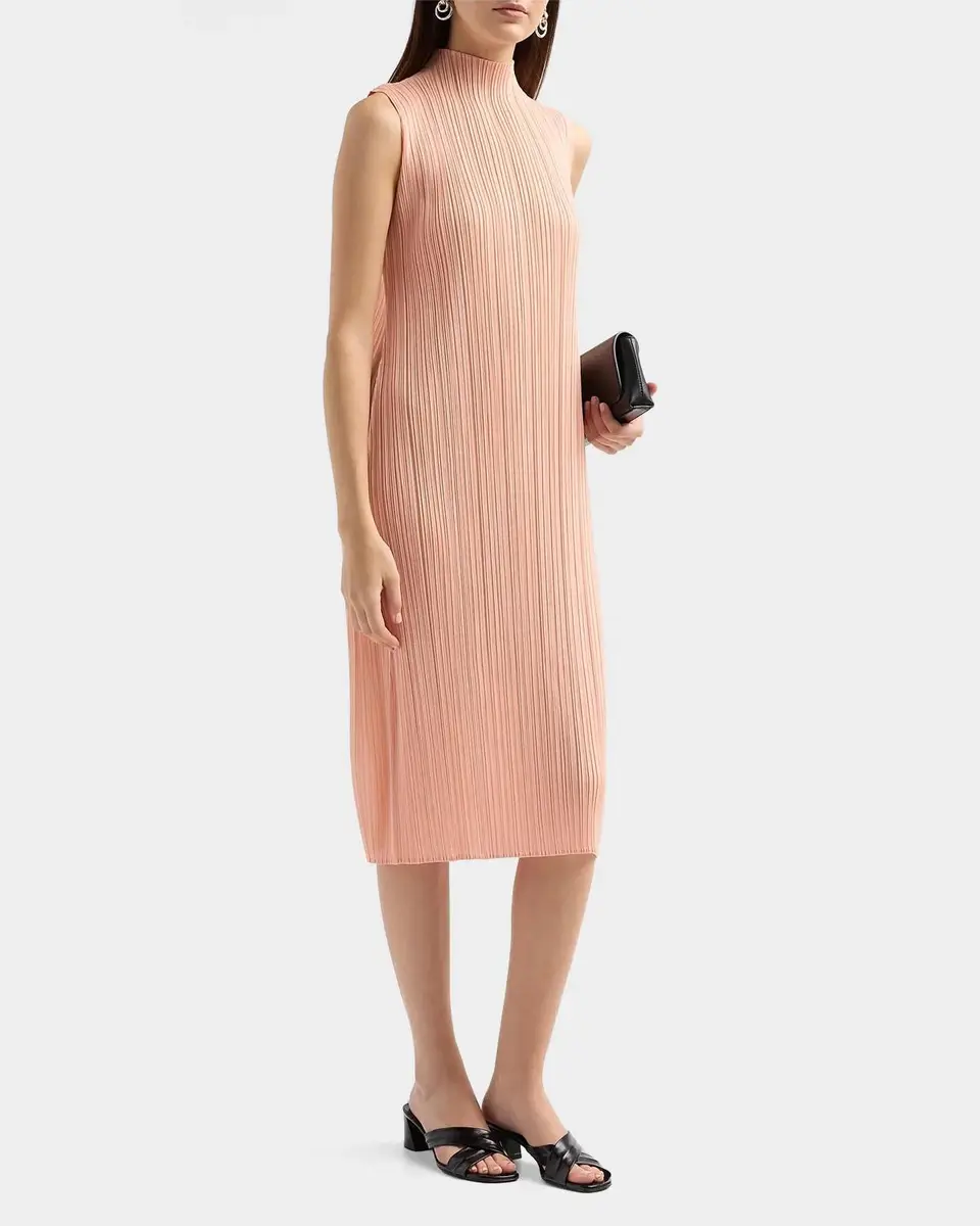 Issey Miyake Ribbed Midi Dress | Thumbnail 5