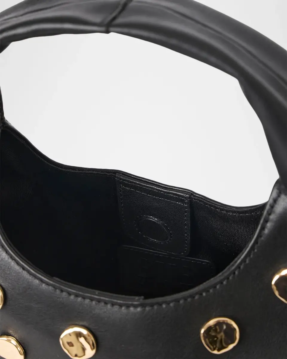 BTB Los Angeles Josephine Embellished Leather Hobo Bag | Thumbnail 2 BTB Los Angeles Josephine Embellished Leather Hobo Bag | Thumbnail 2