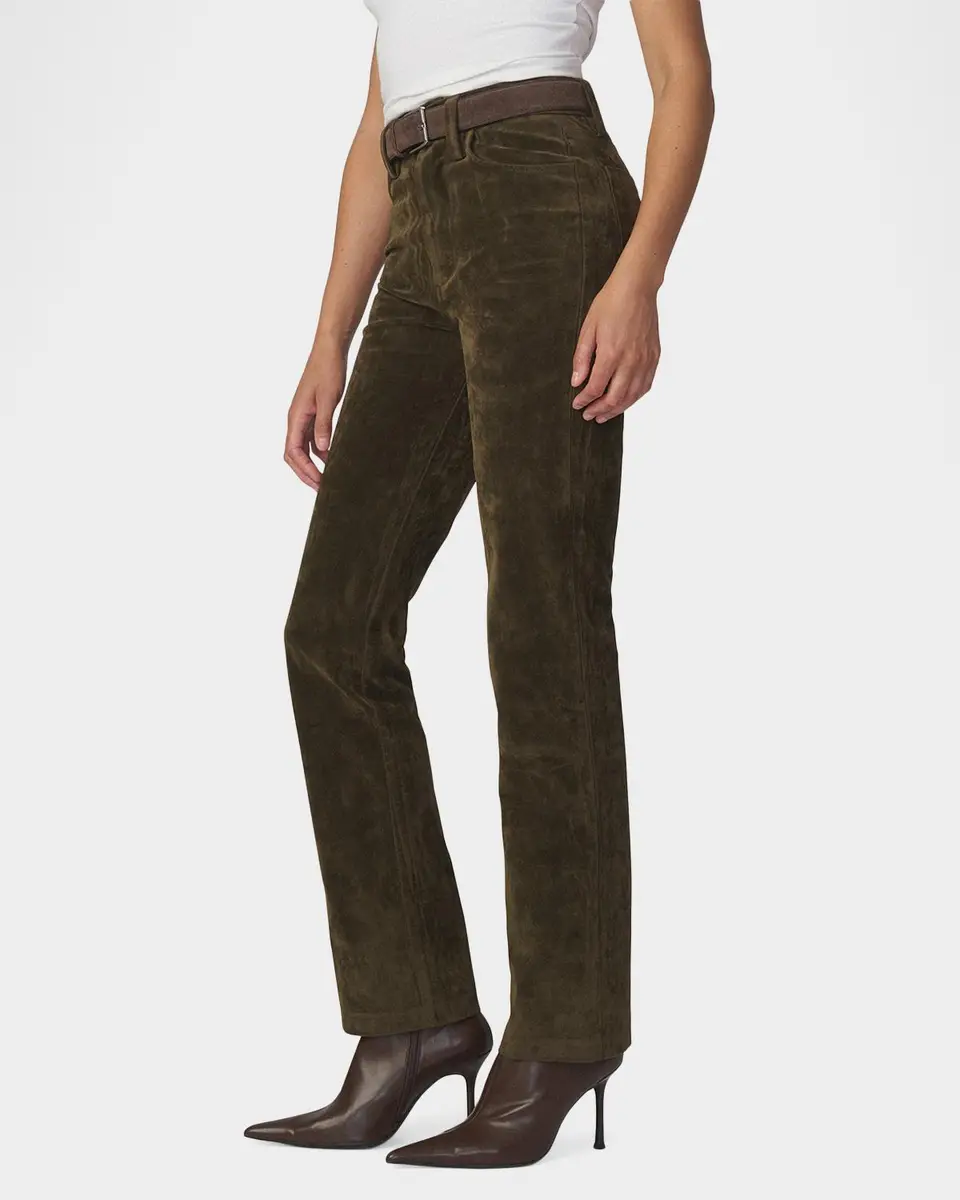 Joe's Jeans Margot Faux-Suede Slim-Fit Pants | Thumbnail 6 Joe's Jeans Margot Faux-Suede Slim-Fit Pants | Thumbnail 6