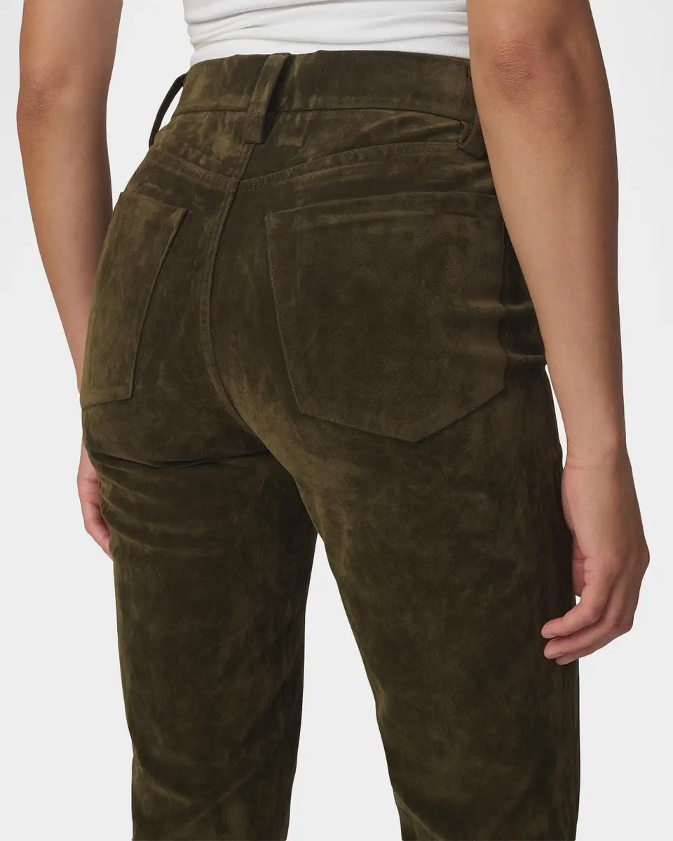 Joe's Jeans Margot Faux-Suede Slim-Fit Pants | Thumbnail 7 Joe's Jeans Margot Faux-Suede Slim-Fit Pants | Thumbnail 7
