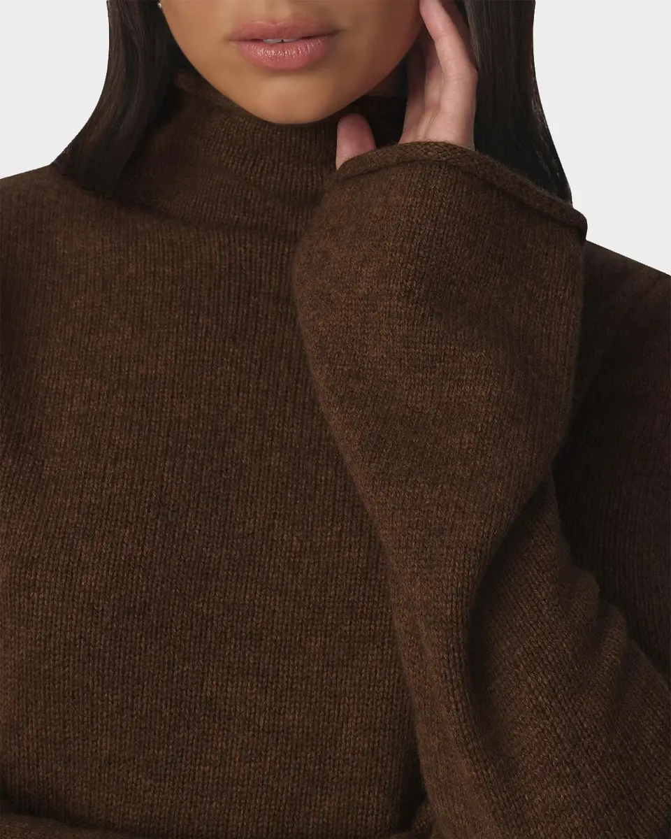 Joe's Jeans The Jane Roll-Trim Wool Sweater | Thumbnail 5 Joe's Jeans The Jane Roll-Trim Wool Sweater | Thumbnail 5