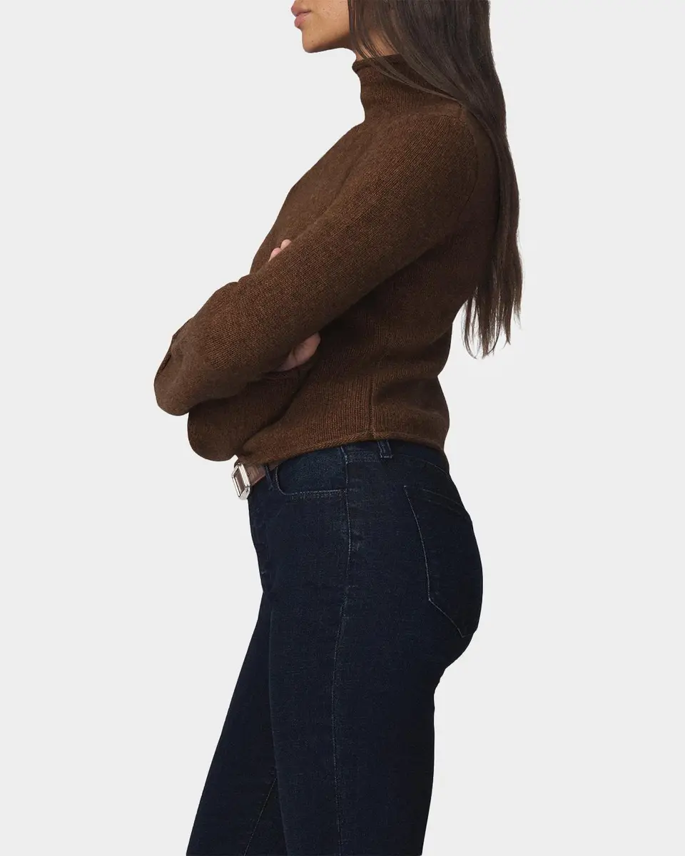 Joe's Jeans The Jane Roll-Trim Wool Sweater | Thumbnail 6 Joe's Jeans The Jane Roll-Trim Wool Sweater | Thumbnail 6