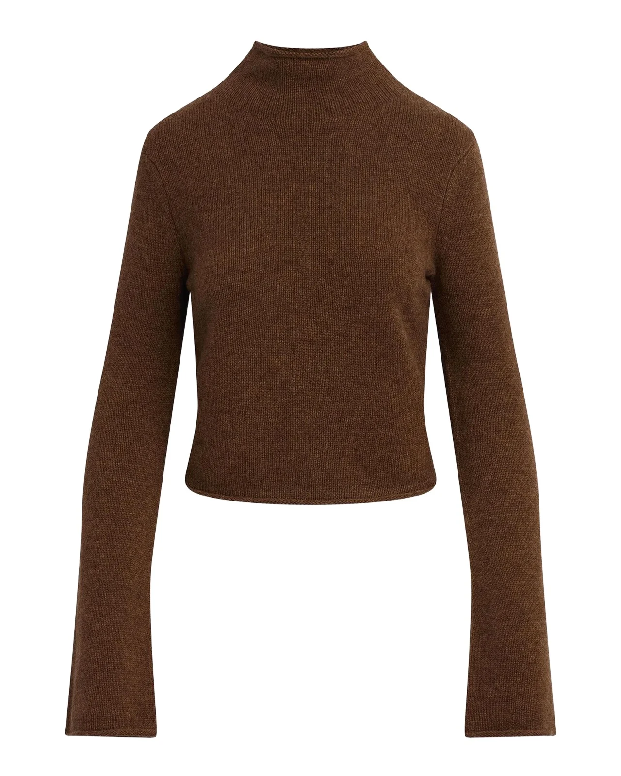 The Jane Roll-Trim Wool Sweater The Jane Roll-Trim Wool Sweater