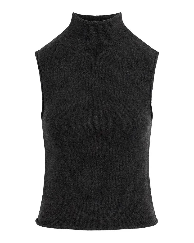 Joe's Jeans The Stevie Sleeveless Roll-Neck Sweater