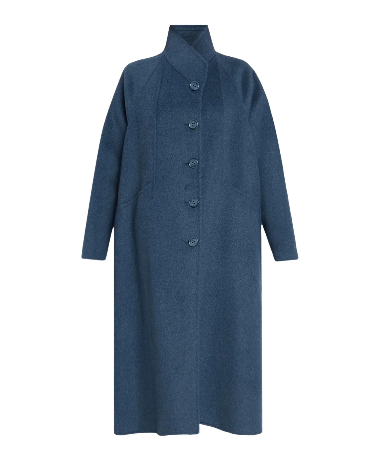 Oversized Button-Front Coat Oversized Button-Front Coat