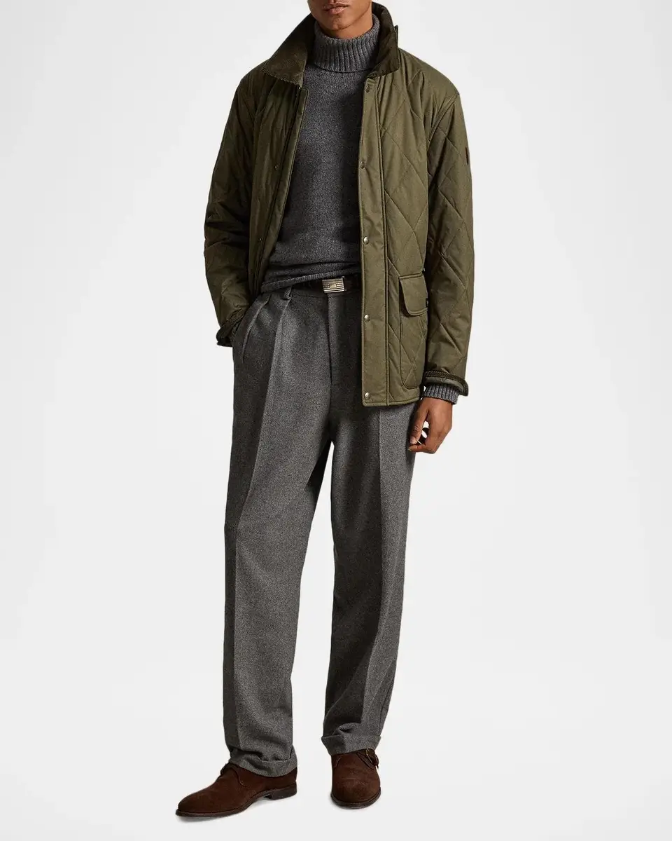 Polo Ralph Lauren Men's The Beaton Quilted Car Coat | Thumbnail 2