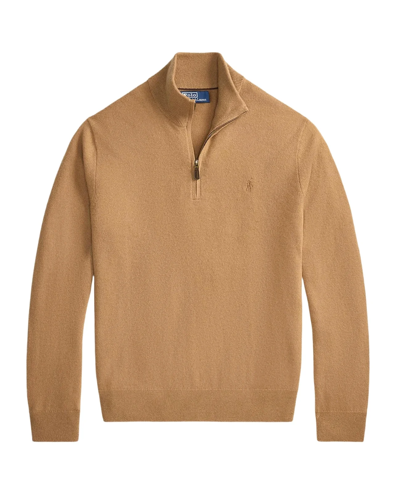 Logo Wool Quarter-Zip Sweater Logo Wool Quarter-Zip Sweater