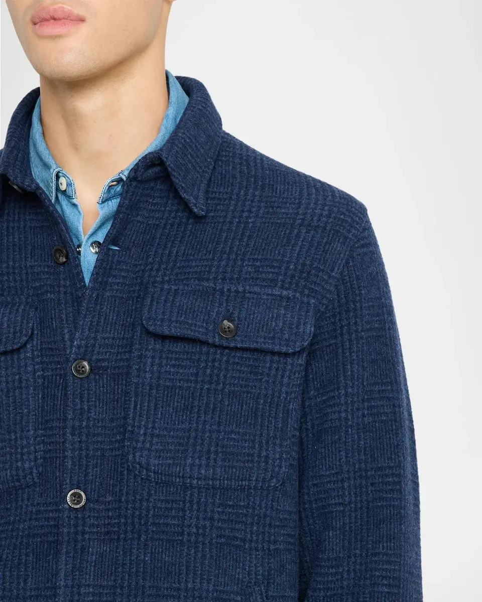 Polo Ralph Lauren Men's Brushed Double-Faced Wool Shirt Jacket | Thumbnail 5 Polo Ralph Lauren Men's Brushed Double-Faced Wool Shirt Jacket | Thumbnail 5