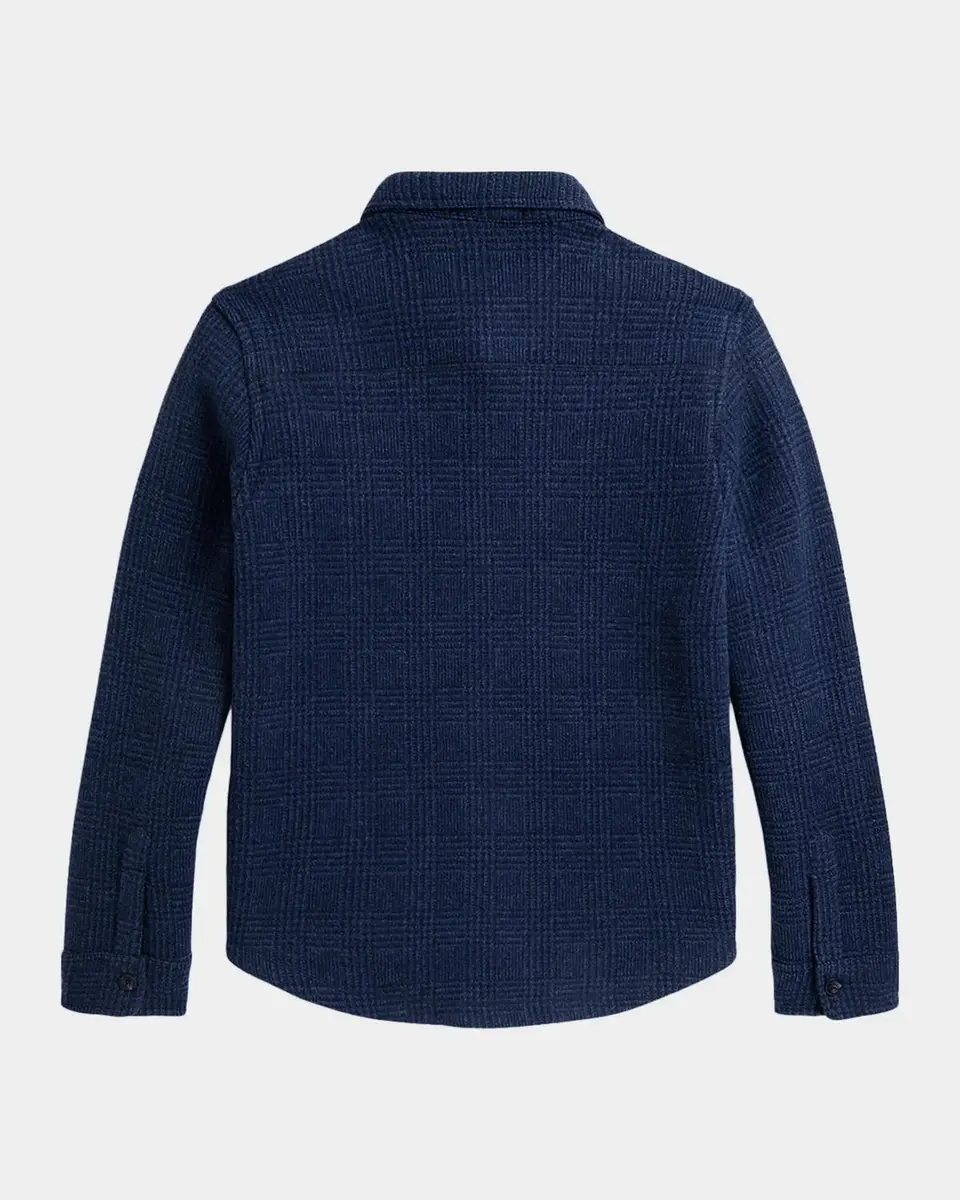 Polo Ralph Lauren Men's Brushed Double-Faced Wool Shirt Jacket | Thumbnail 6 Polo Ralph Lauren Men's Brushed Double-Faced Wool Shirt Jacket | Thumbnail 6