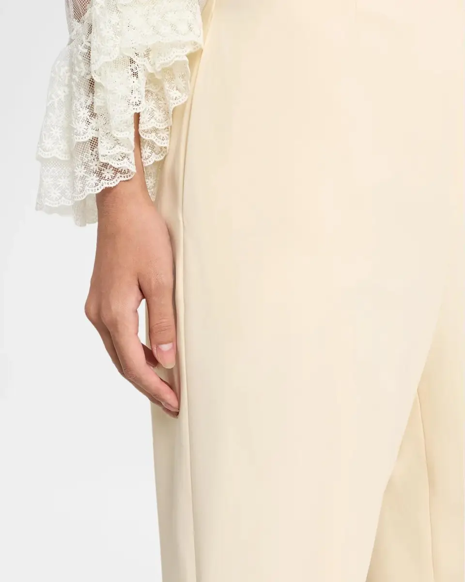 Alberta Ferretti Mid-Rise Crepe Straight-Leg Trousers | Thumbnail 5 Alberta Ferretti Mid-Rise Crepe Straight-Leg Trousers | Thumbnail 5