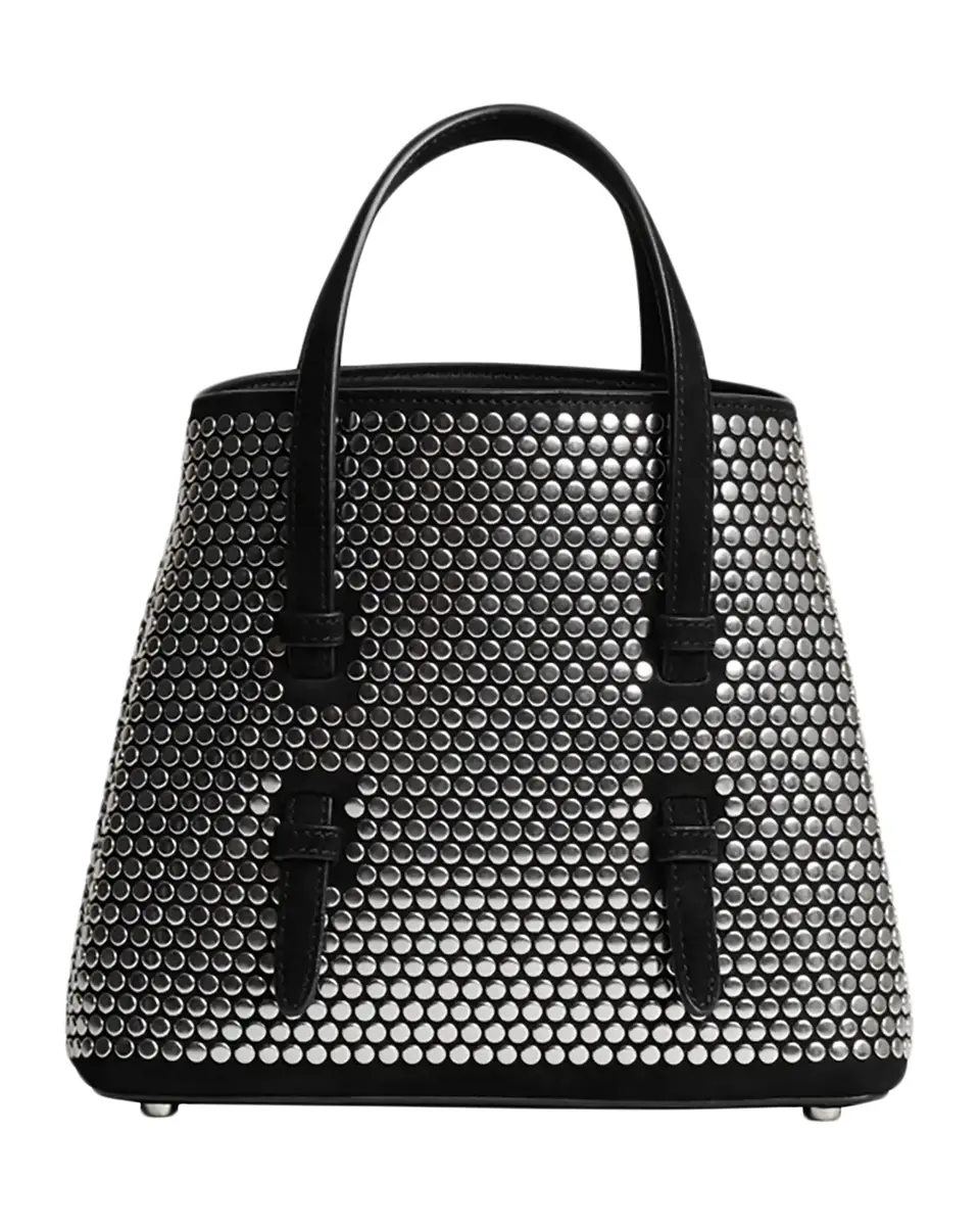 Alaïa Mina 20 Studded Top-Handle Bag | Thumbnail 2 Alaïa Mina 20 Studded Top-Handle Bag | Thumbnail 2