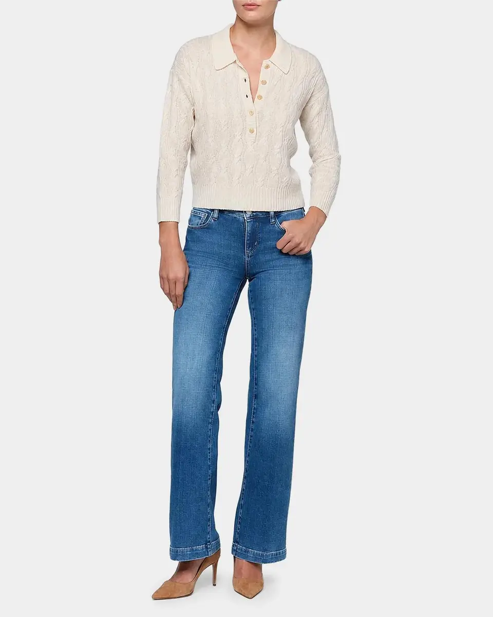 L'Agence Cable-Knit Wool Sweater | Thumbnail 2 L'Agence Cable-Knit Wool Sweater | Thumbnail 2