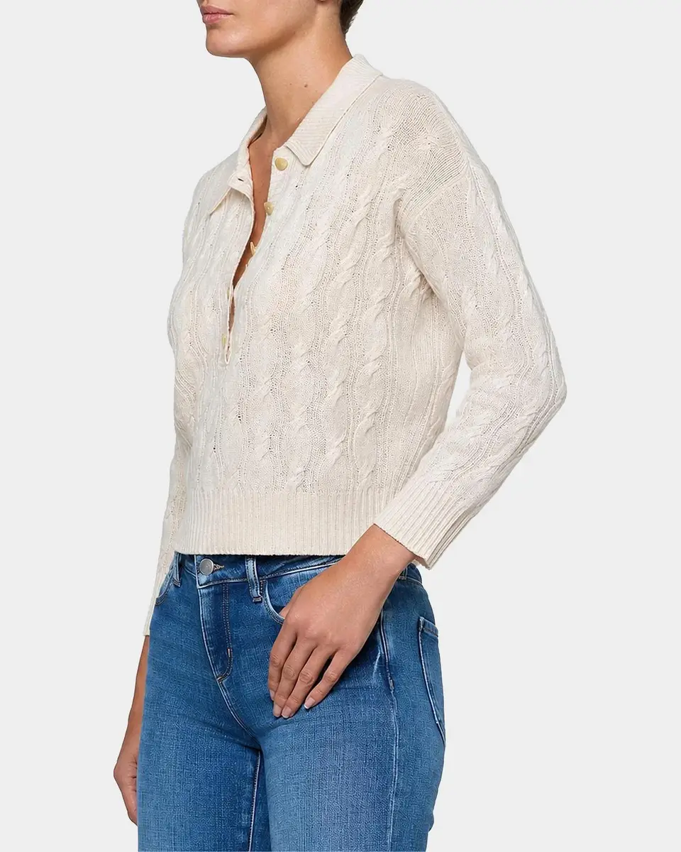 L'Agence Cable-Knit Wool Sweater | Thumbnail 5 L'Agence Cable-Knit Wool Sweater | Thumbnail 5