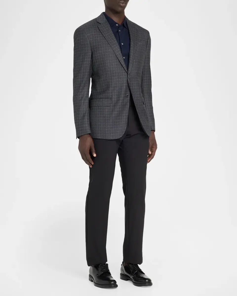 Emporio Armani Blur Box Checked Wool Sport Coat | Thumbnail 2 Emporio Armani Blur Box Checked Wool Sport Coat | Thumbnail 2