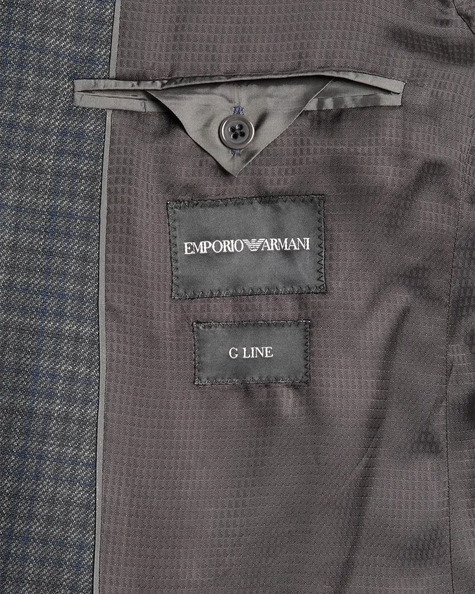 Emporio Armani Blur Box Checked Wool Sport Coat | Thumbnail 6 Emporio Armani Blur Box Checked Wool Sport Coat | Thumbnail 6