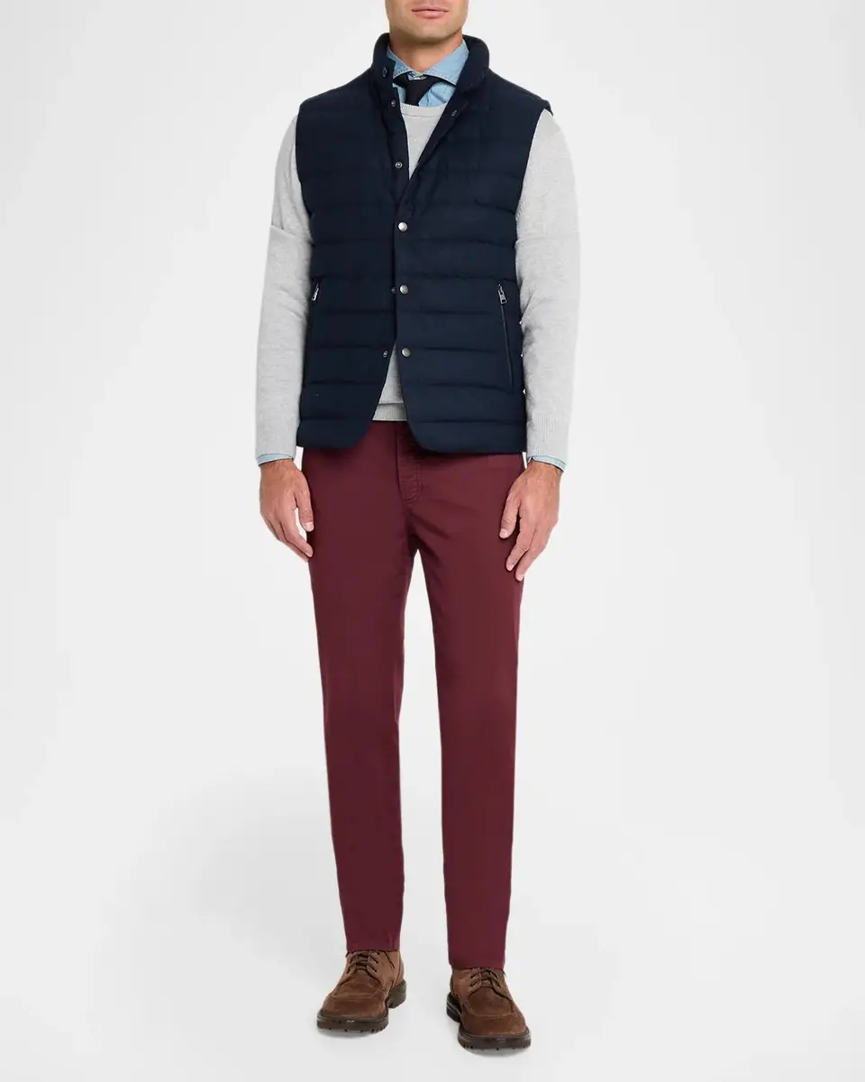 Polo Ralph Lauren Stanwood Wool-Blend Brushed Down Vest | Thumbnail 2