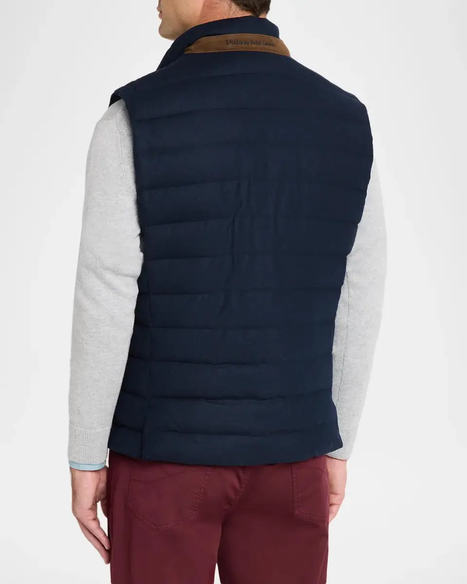 Polo Ralph Lauren Stanwood Wool-Blend Brushed Down Vest | Thumbnail 3