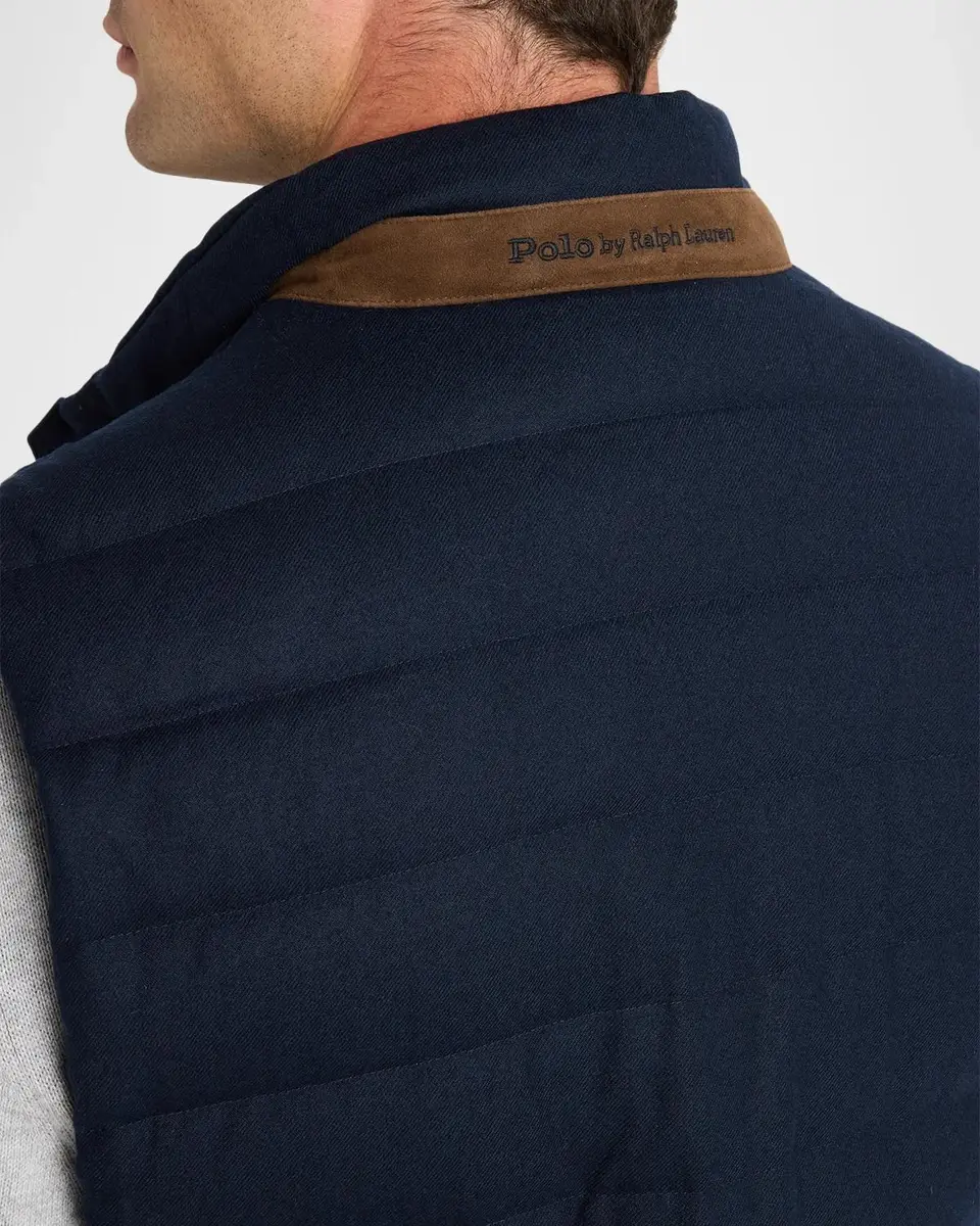 Polo Ralph Lauren Stanwood Wool-Blend Brushed Down Vest | Thumbnail 5