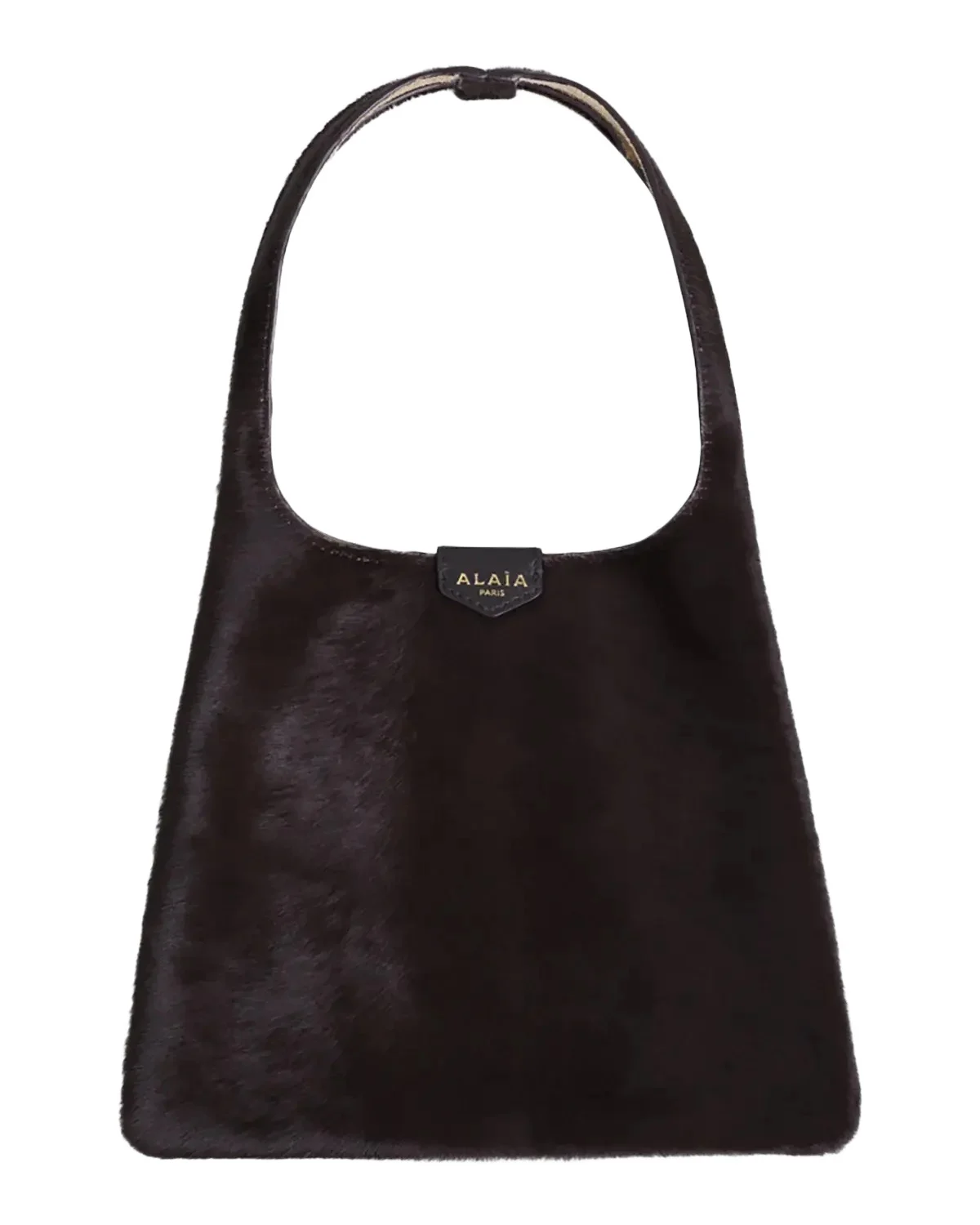 Small Calf Hair Hobo Bag