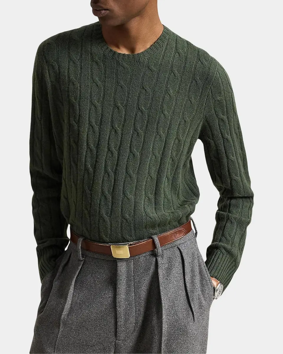 Polo Ralph Lauren Cable-Knit Cashmere Sweater | Thumbnail 4