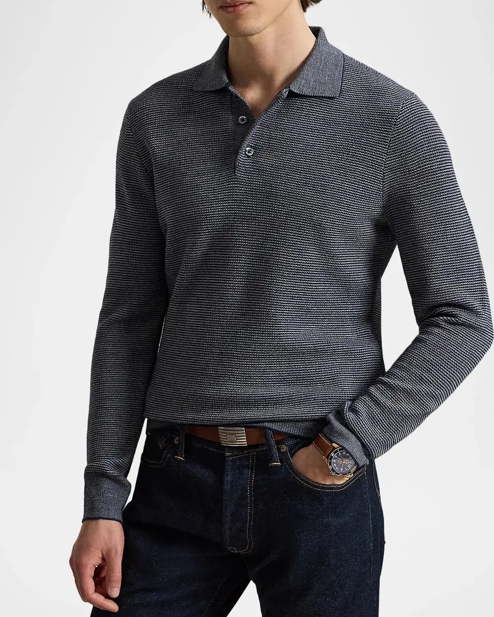 Polo Ralph Lauren Men's Merino Coolmax Polo Sweater | Thumbnail 4