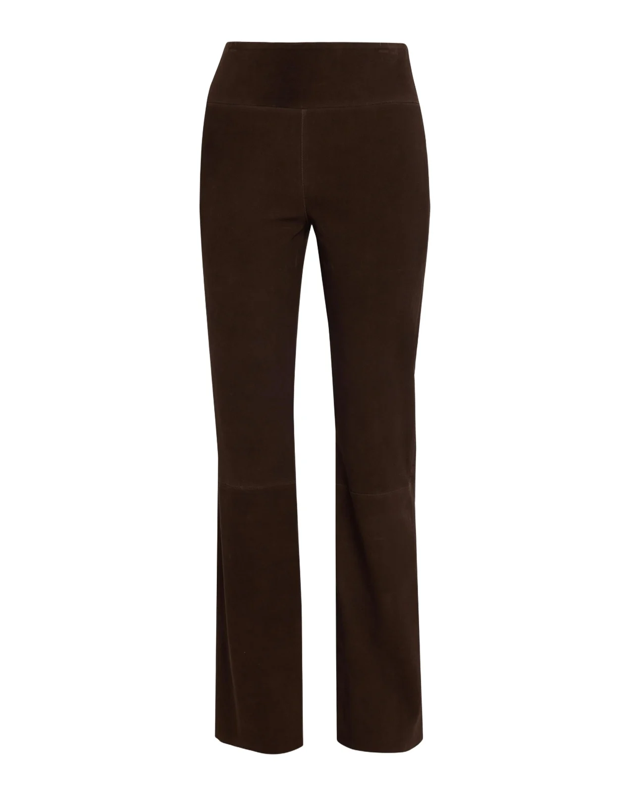 Kobi Halperin Madi Straight-Leg Suede Pants