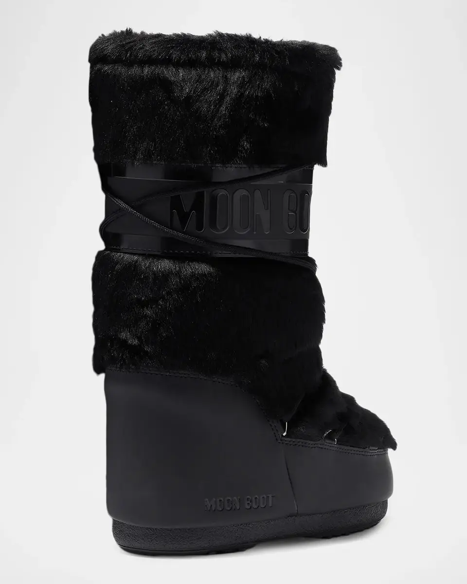 Moon Boot Icon Faux-Fur Snow Boots | Thumbnail 2 Moon Boot Icon Faux-Fur Snow Boots | Thumbnail 2
