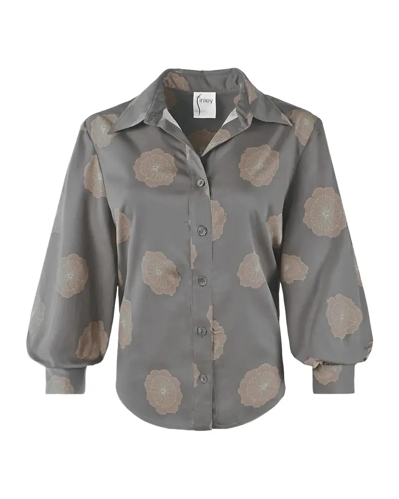 Finley Cora Medallion-Print Viscose Shirt