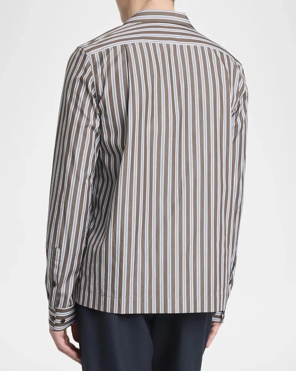 Dries Van Noten Carlty Striped Cotton Shirt | Thumbnail 3 Dries Van Noten Carlty Striped Cotton Shirt | Thumbnail 3