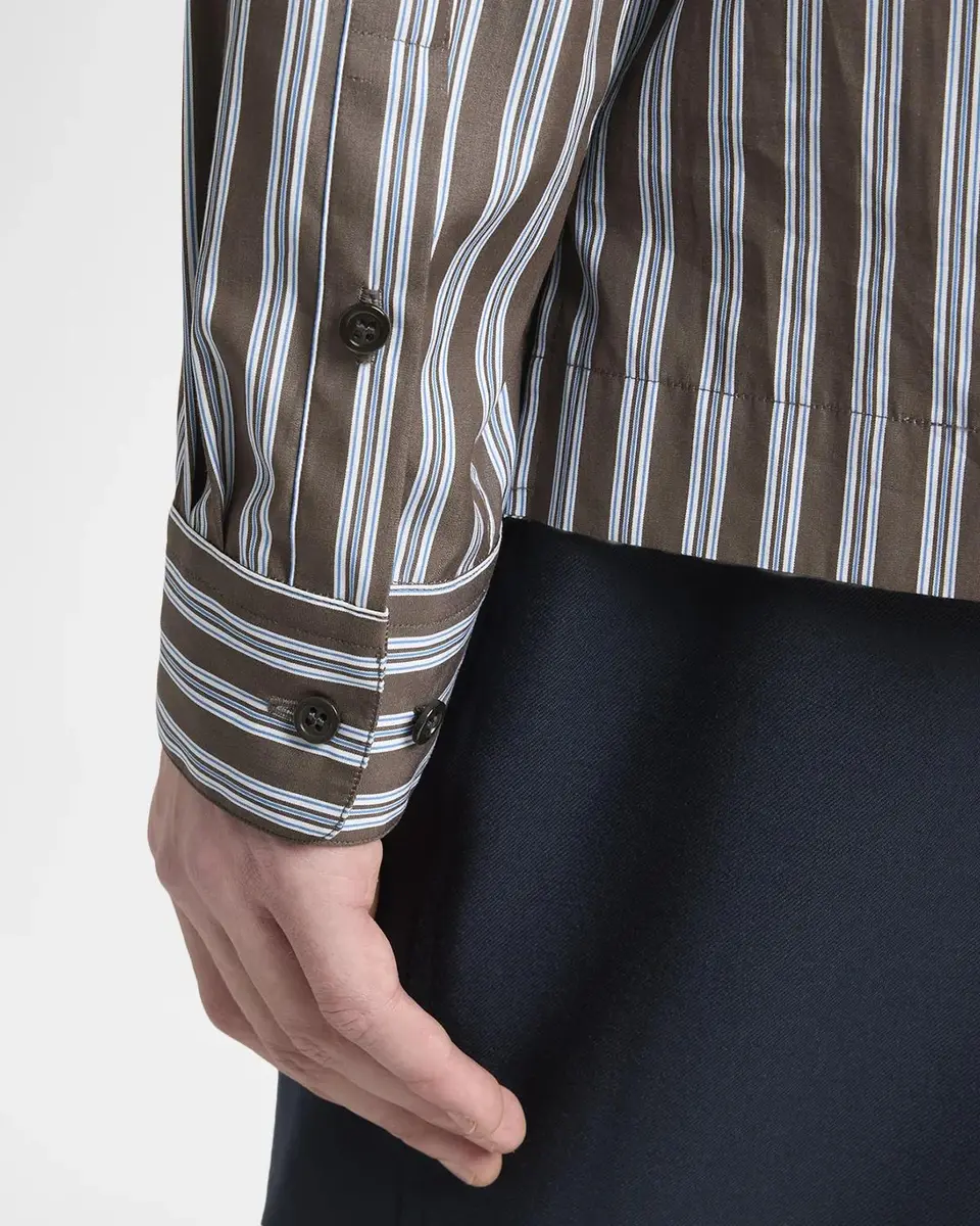 Dries Van Noten Carlty Striped Cotton Shirt | Thumbnail 5 Dries Van Noten Carlty Striped Cotton Shirt | Thumbnail 5