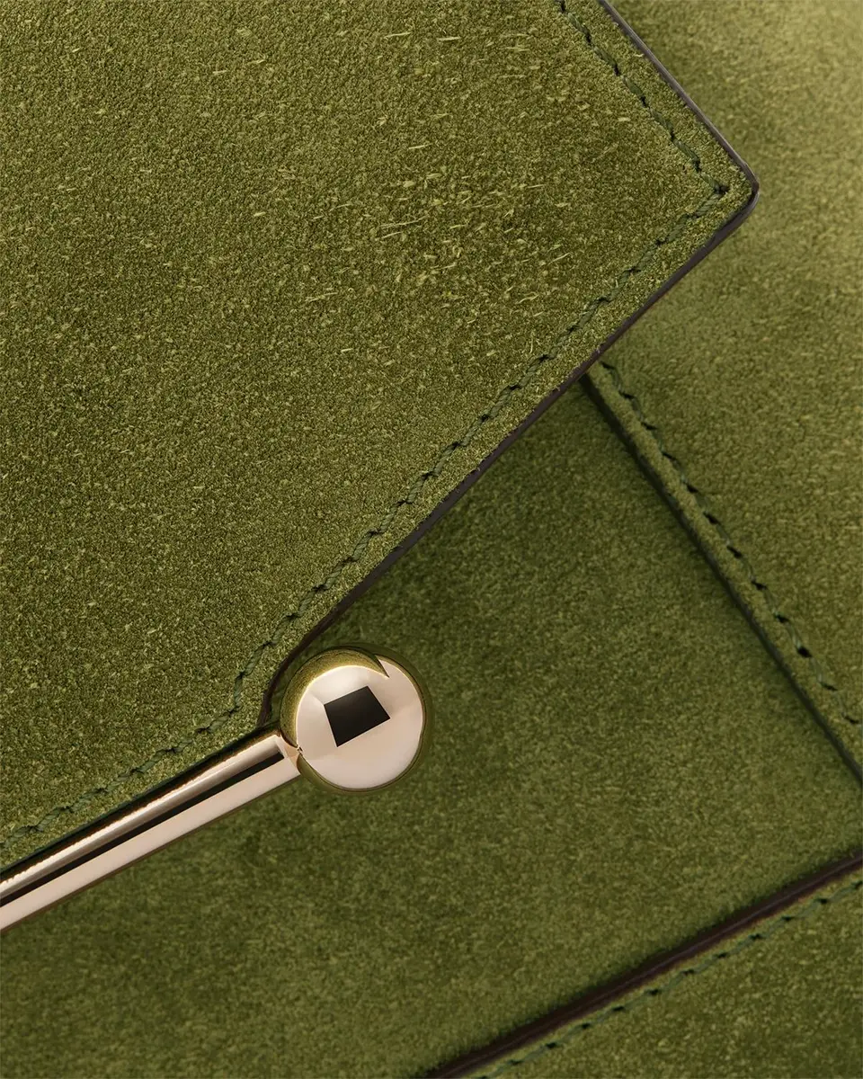 Strathberry Mosaic Nano Suede Crossbody Bag | Thumbnail 6 Strathberry Mosaic Nano Suede Crossbody Bag | Thumbnail 6