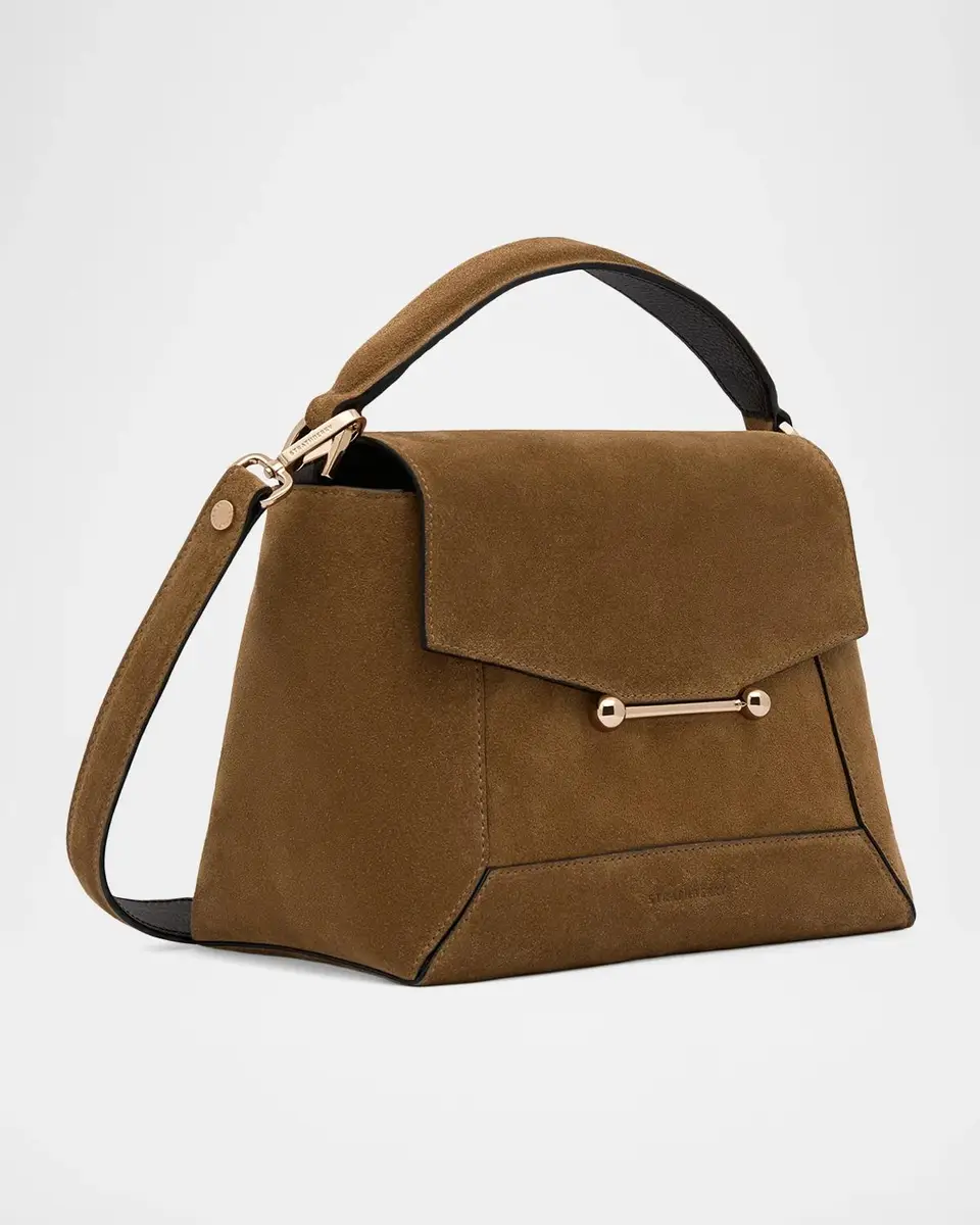 Strathberry Mosaic Suede Top-Handle Bag | Thumbnail 3 Strathberry Mosaic Suede Top-Handle Bag | Thumbnail 3