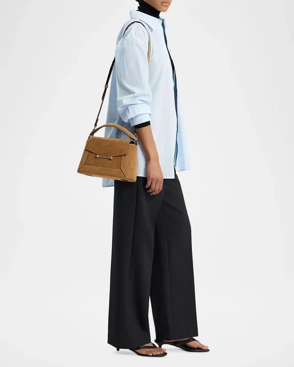 Strathberry Mosaic Suede Top-Handle Bag | Thumbnail 5 Strathberry Mosaic Suede Top-Handle Bag | Thumbnail 5