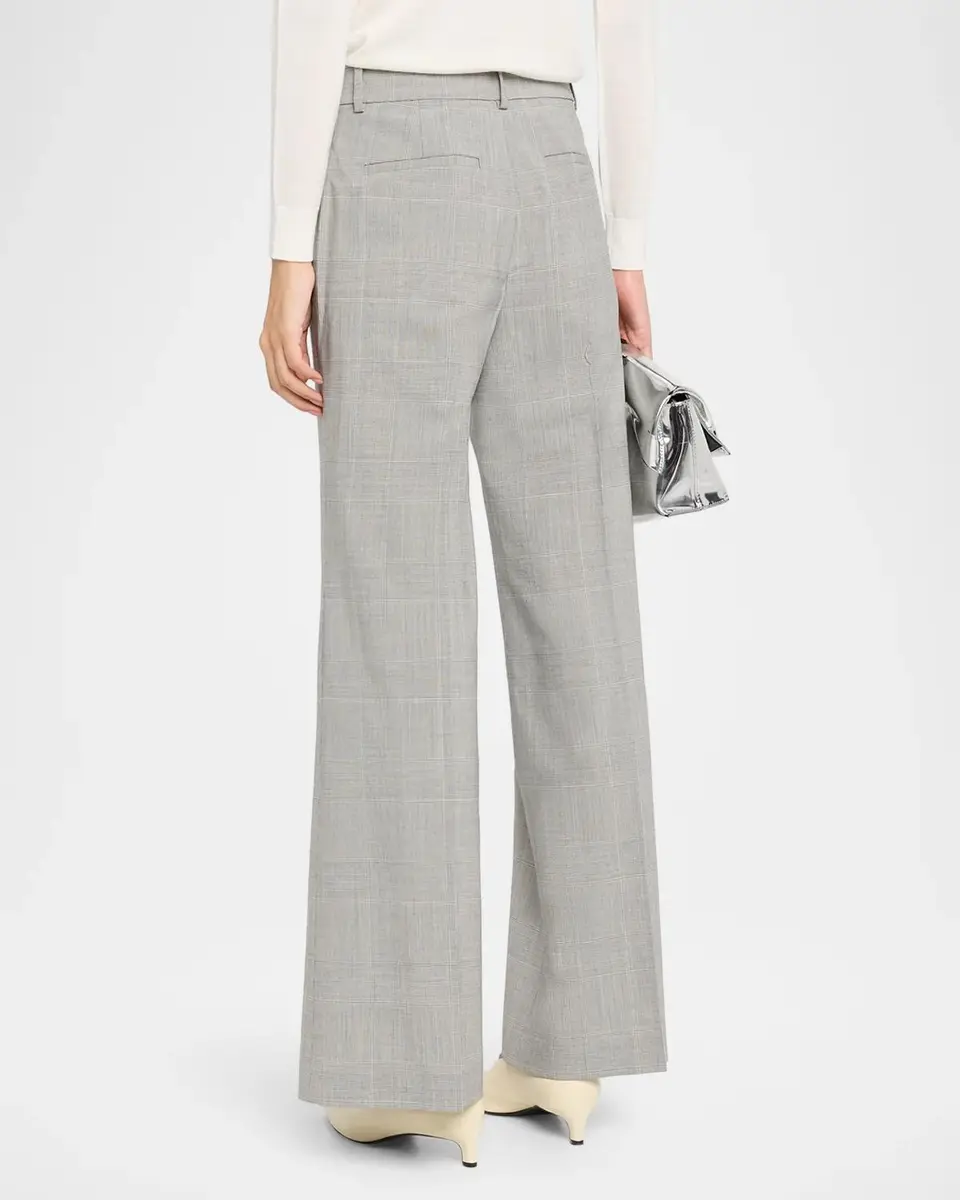 Theory Fluid Flare High-Rise Pants | Thumbnail 3 Theory Fluid Flare High-Rise Pants | Thumbnail 3