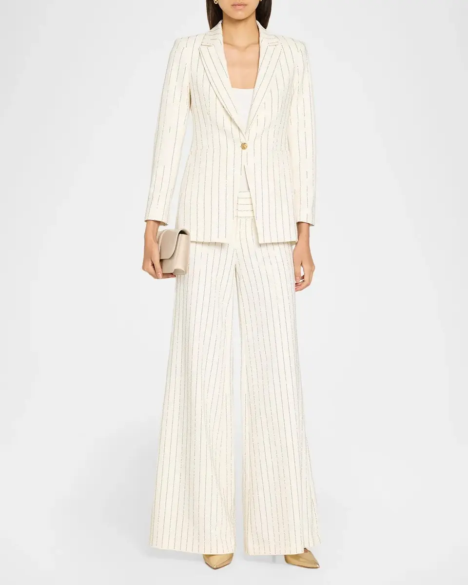 Alice + Olivia Breann Embellished Fitted Blazer | Thumbnail 2 Alice + Olivia Breann Embellished Fitted Blazer | Thumbnail 2