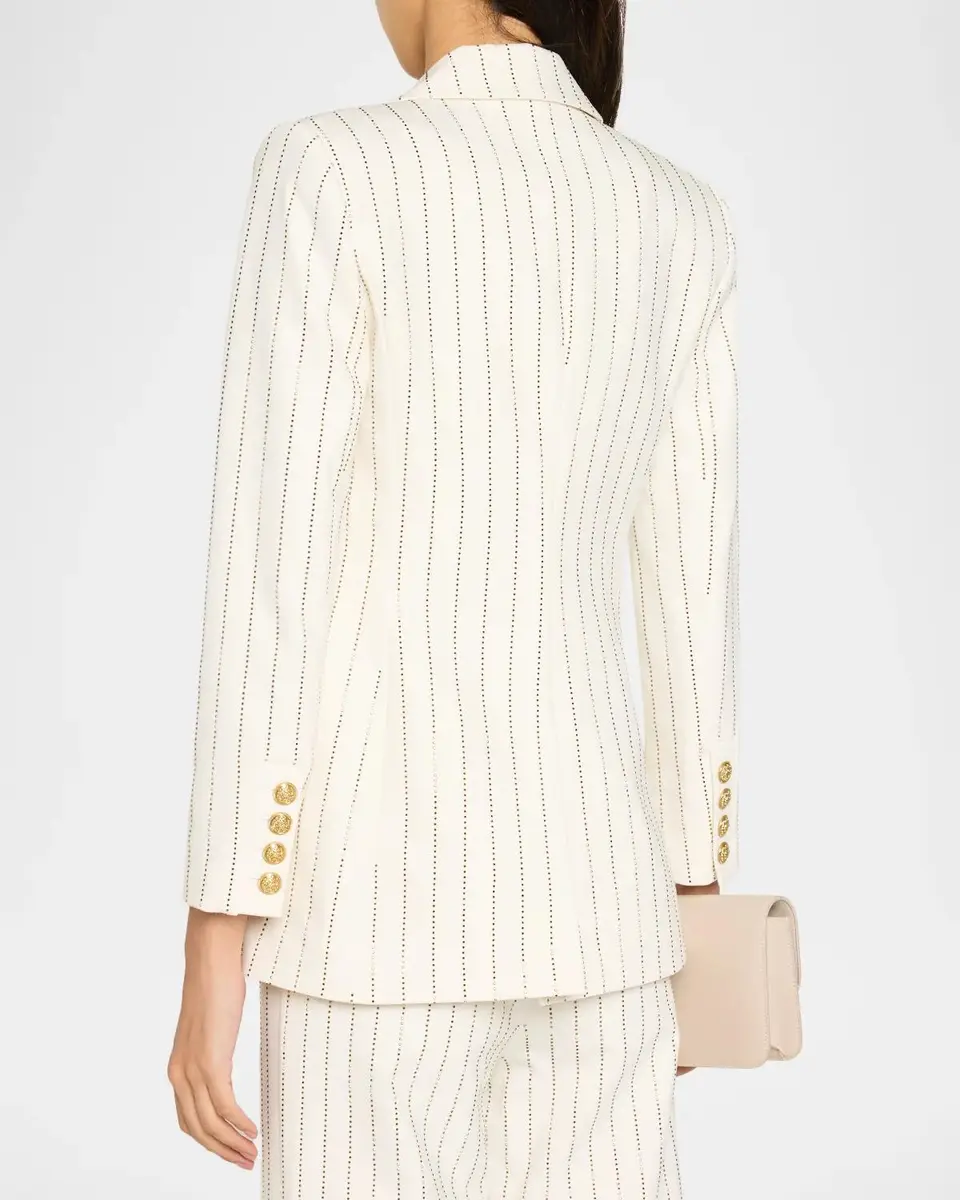 Alice + Olivia Breann Embellished Fitted Blazer | Thumbnail 3 Alice + Olivia Breann Embellished Fitted Blazer | Thumbnail 3