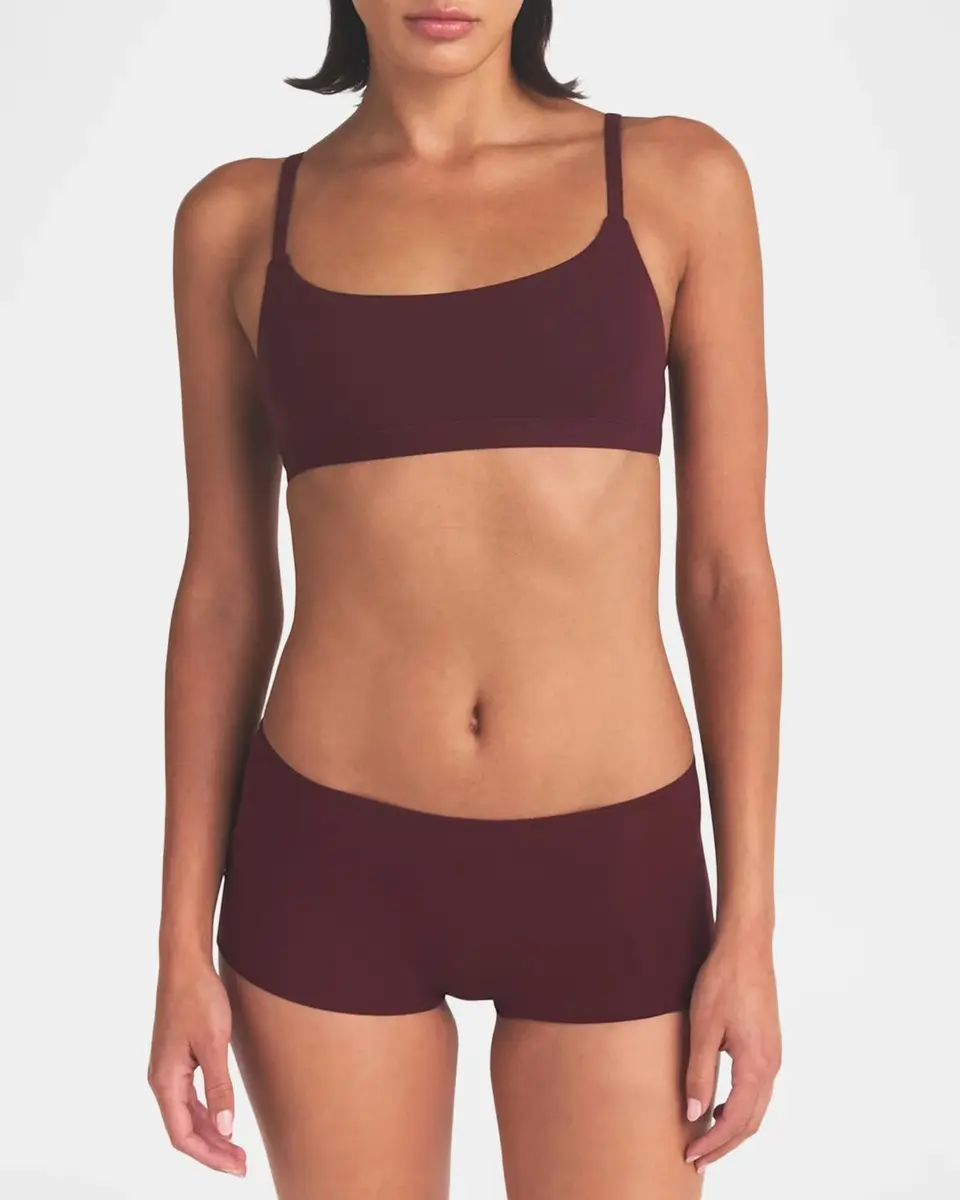 Skims Fits Everybody Scoop-Neck Bralette | Thumbnail 4
