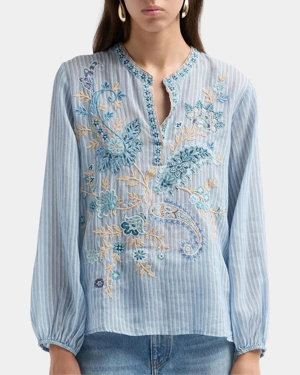 Johnny Was Lyora Relaxed Swing Tunic Blouse | Thumbnail 5 Johnny Was Lyora Relaxed Swing Tunic Blouse | Thumbnail 5