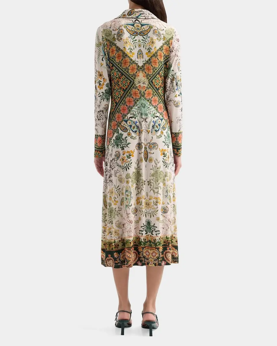 Johnny Was The Janie Favorite Solana Printed Midi Shirtdress | Thumbnail 3 Johnny Was The Janie Favorite Solana Printed Midi Shirtdress | Thumbnail 3