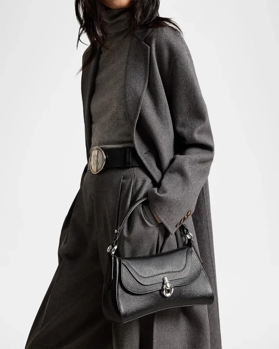 Polo Ralph Lauren Polo Blaze Grain Leather Crossbody Bag | Thumbnail 5 Polo Ralph Lauren Polo Blaze Grain Leather Crossbody Bag | Thumbnail 5