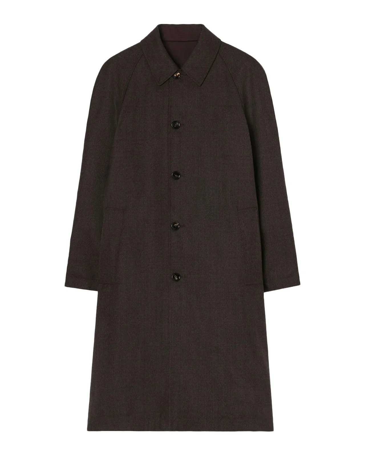 Burberry Men's Reversible Wool Car Coat
