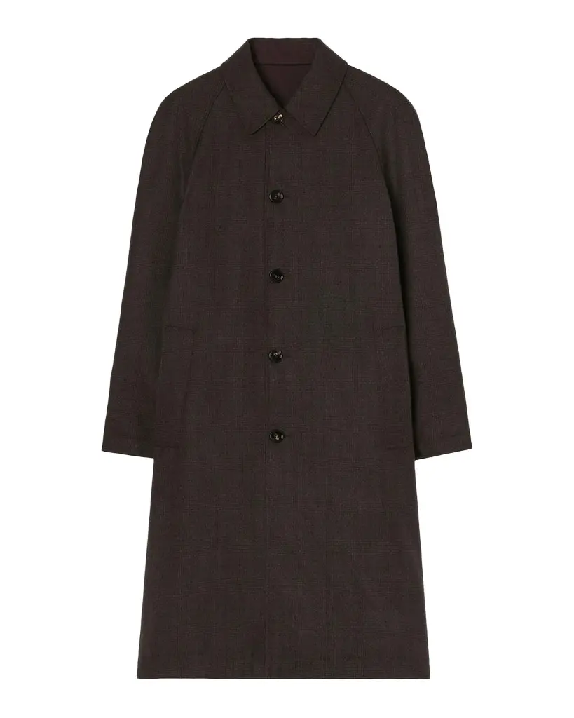 Burberry Men's Reversible Wool Car Coat | Image 1 Burberry Men's Reversible Wool Car Coat | Image 1