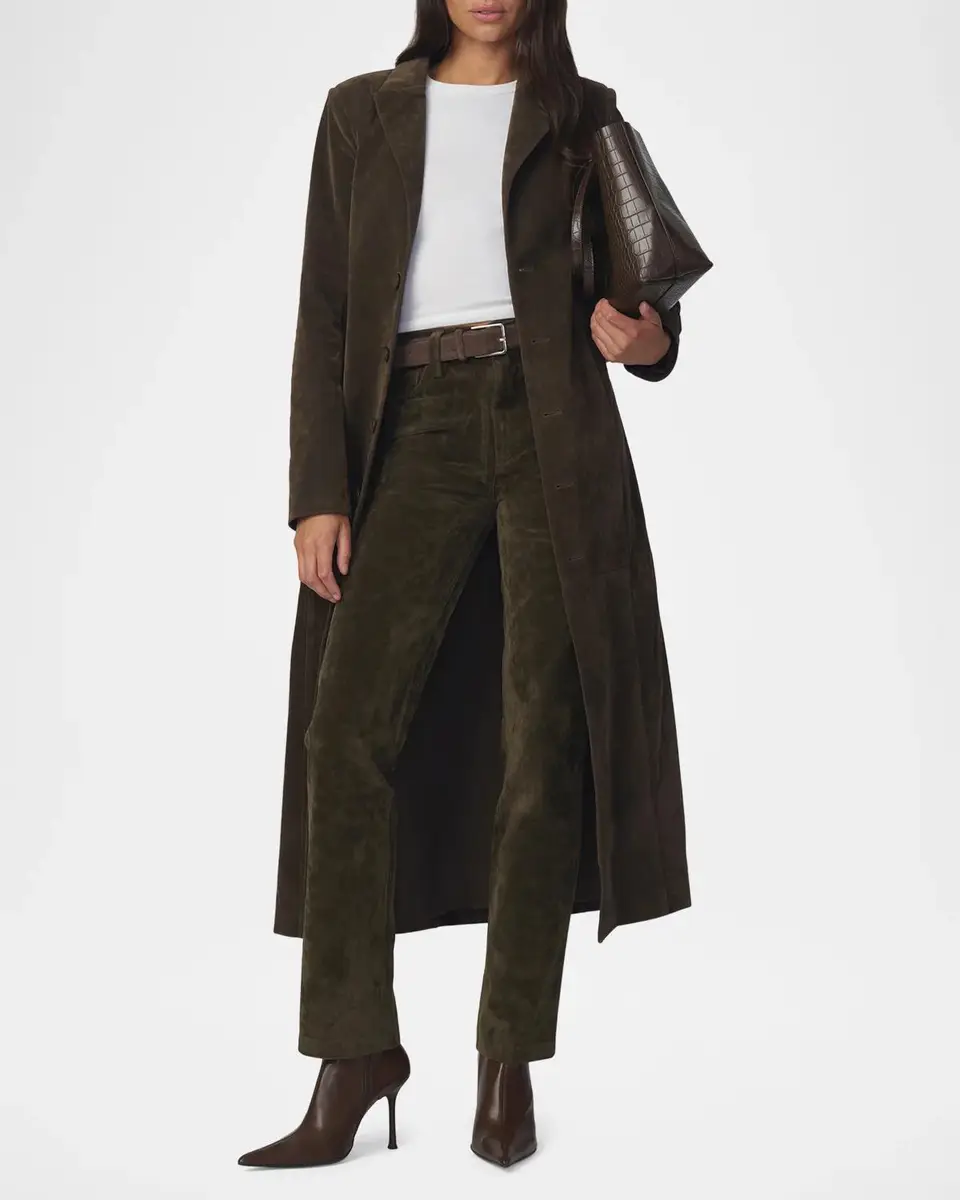 Joe's Jeans The Faux-Suede Long Coat | Thumbnail 2 Joe's Jeans The Faux-Suede Long Coat | Thumbnail 2