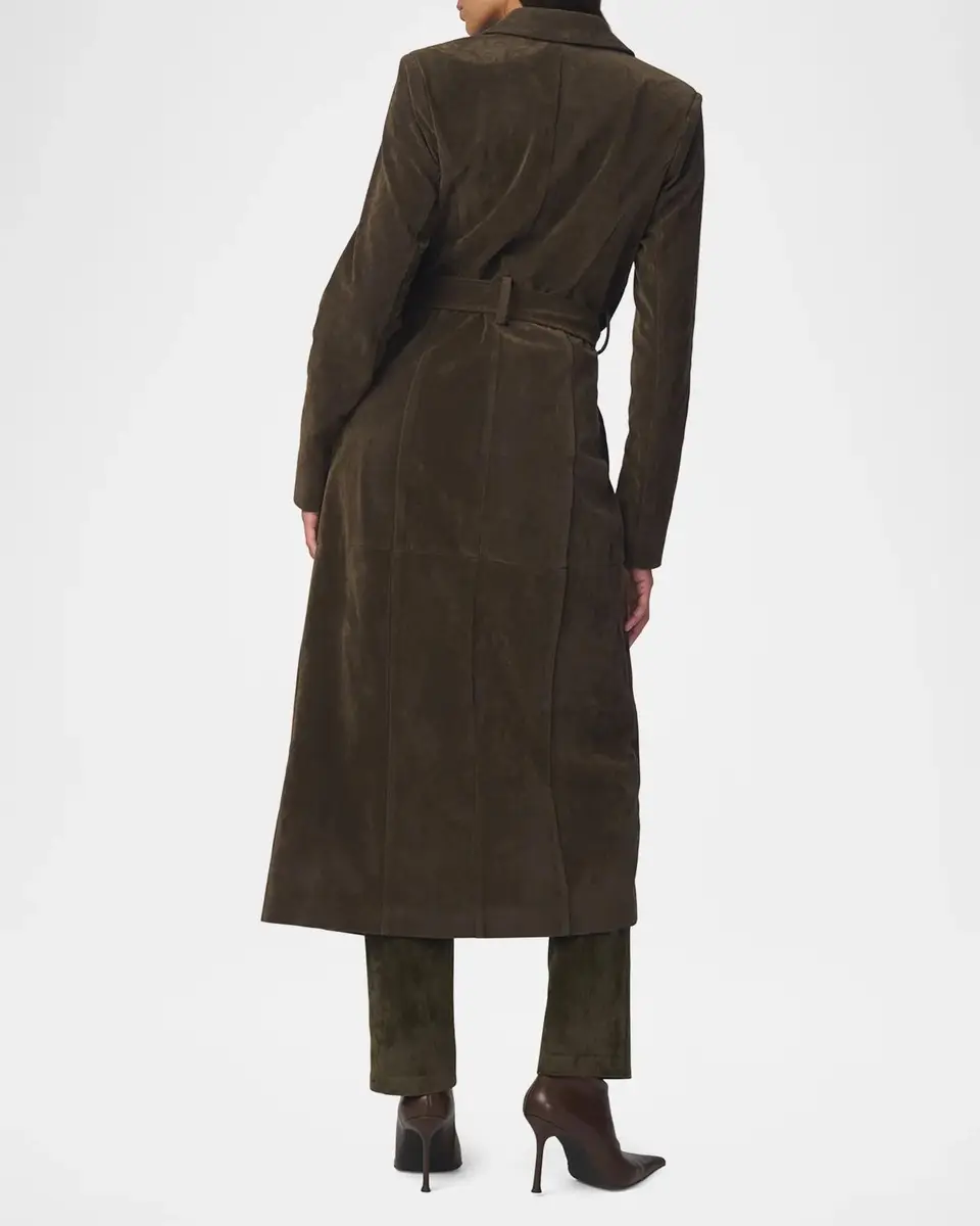 Joe's Jeans The Faux-Suede Long Coat | Thumbnail 3 Joe's Jeans The Faux-Suede Long Coat | Thumbnail 3